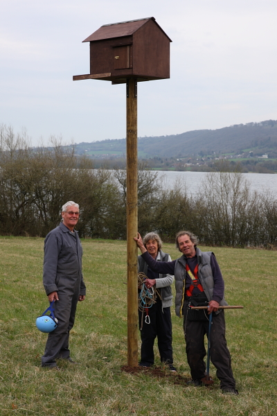 Specialised Nestboxes team, North Shore Box. 2nd April 2014.