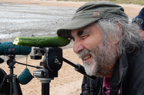 Pete Massey's scope with the lens cap off © Mark Ponsford, 2015